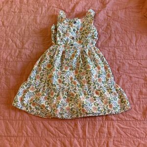 Cat & Jack Floral Kids Dress in Pink and Green